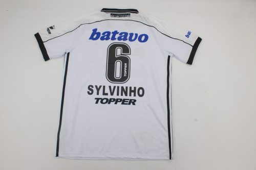 Retro Shirt 1999 Corinthians SYLVINHO 6 Home Vintage Soccer Jersey Football Shirt