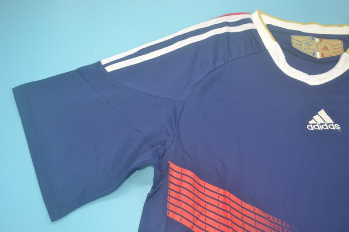 Retro Jersey 2010 France Home Soccer Jersey Vintage Football Shirt