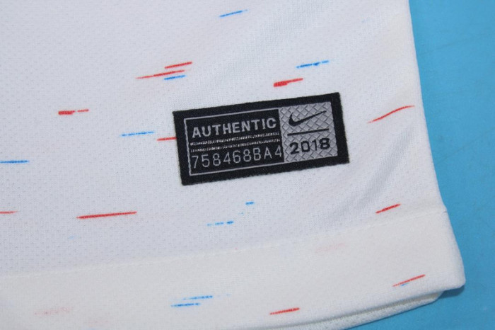 with 2 Stars Retro Jersey 2018 France Away White Soccer Jersey Vintage Football Shirt