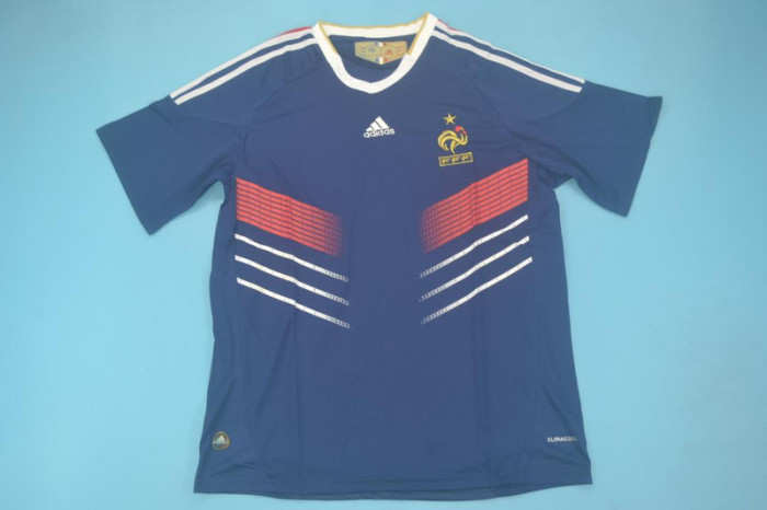 Retro Jersey 2010 France Home Soccer Jersey Vintage Football Shirt