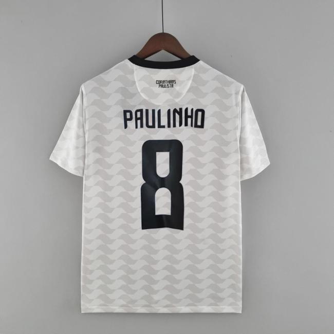 Retro Jersey 2012 Corinthians PAULINHO 8 Home Soccer Jersey Vintage Football Shirt