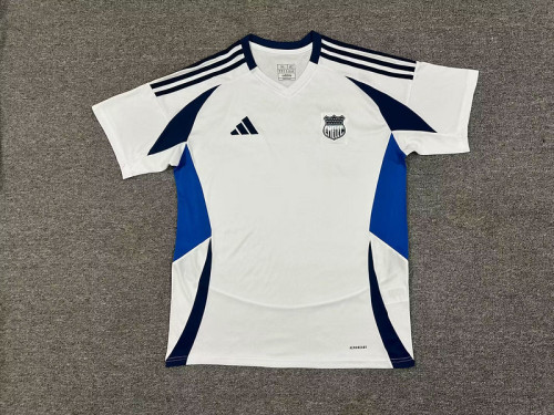 Fan Version 2025-2026 C.S. Emelec Away White Soccer Jersey Club Sport Emelec Football Shirt