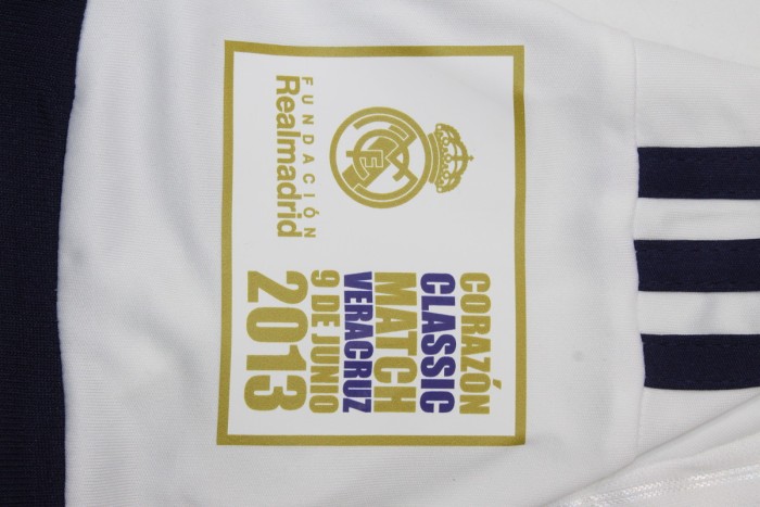 with Special Patch Retro Jersey 2012-2013 Real Madrid ZIDANE 5 Home Soccer Jersey Vintage Football Shirt