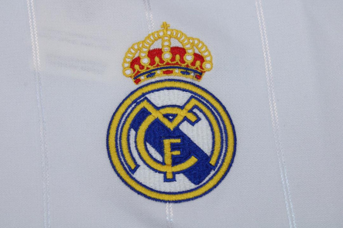 with LFP Patch Retro Jersey 2012-2013 Real Madrid Home Soccer Jersey Vintage Football Shirt