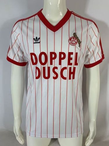 Retro Jersey 1982-1983 1. FC Köln Home Soccer Jersey Koln Fooball Shirt