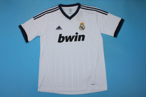 Retro Jersey 2012-2013 Real Madrid RONALDO 7 Home Soccer Jersey Vintage Football Shirt