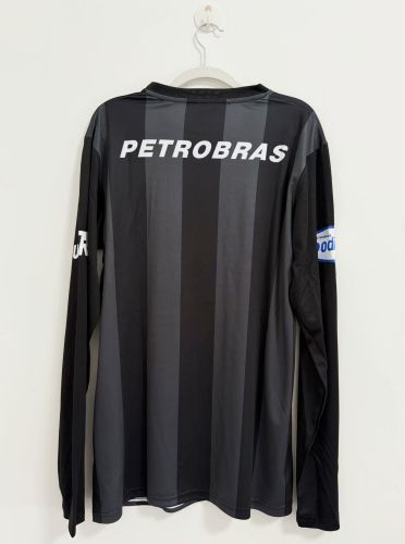Long Sleeve Retro Jersey 2007 Flamengo Black Goalkeeper Soccer Jersey Vintage Football Shirt