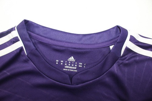 Retro Jersey 2010-2011 Real Madrid Third Away Purple Soccer Jersey