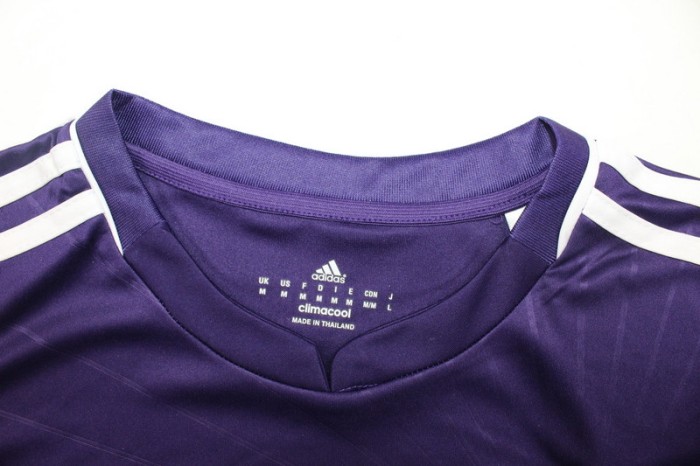 with UCL Patch Retro Jersey 2010-2011 Real Madrid Third Away Purple Soccer Jersey