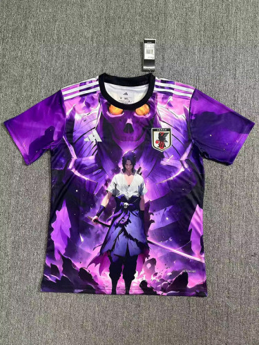 Fan Version 2025 Japan Purple Comic Soccer Jersey Football Shirt