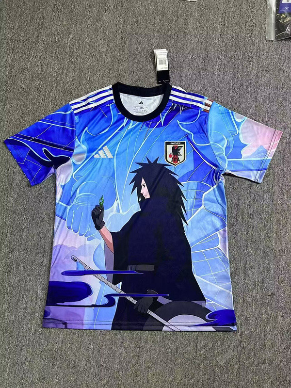 Fan Version 2025 Japan White Comic Soccer Jersey Football Shirt