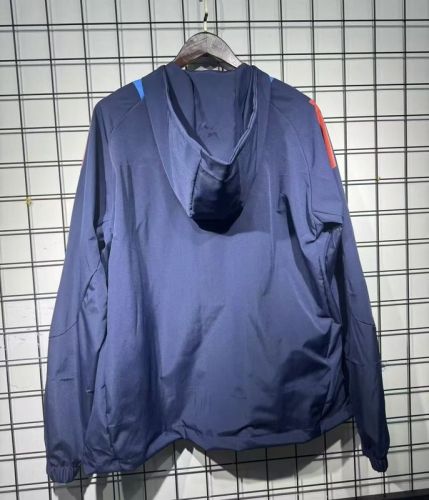 2025 UNIVERSIDAD CHILE Dark Blue Soccer Windbreaker Jacket Football Jacket