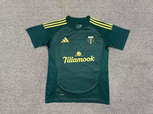 Fans Version 2025-2026 Portland Timbers Home Soccer Jersey Football Shirt