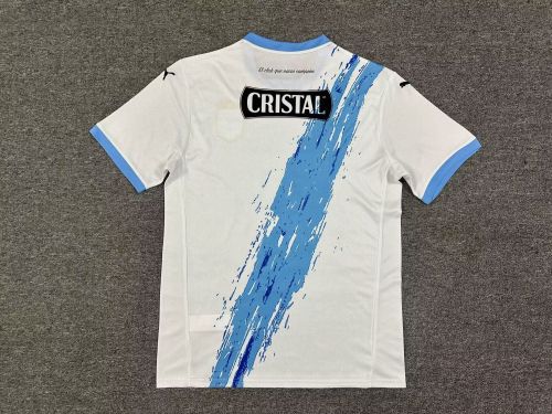 Fan Version 2025-2026 Sporting Cristal Away White Soccer Jersey Football Shirt