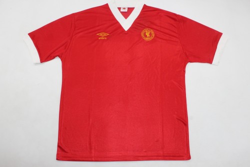 Retro Jersey 1977 Liverpool UCL Final Red Soccer Jersey Vintage Football Shirt