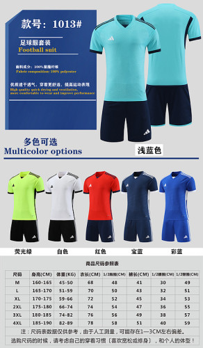 1013 DIY Soccer Training Uniforms Men's Custom Jersey and Shorts