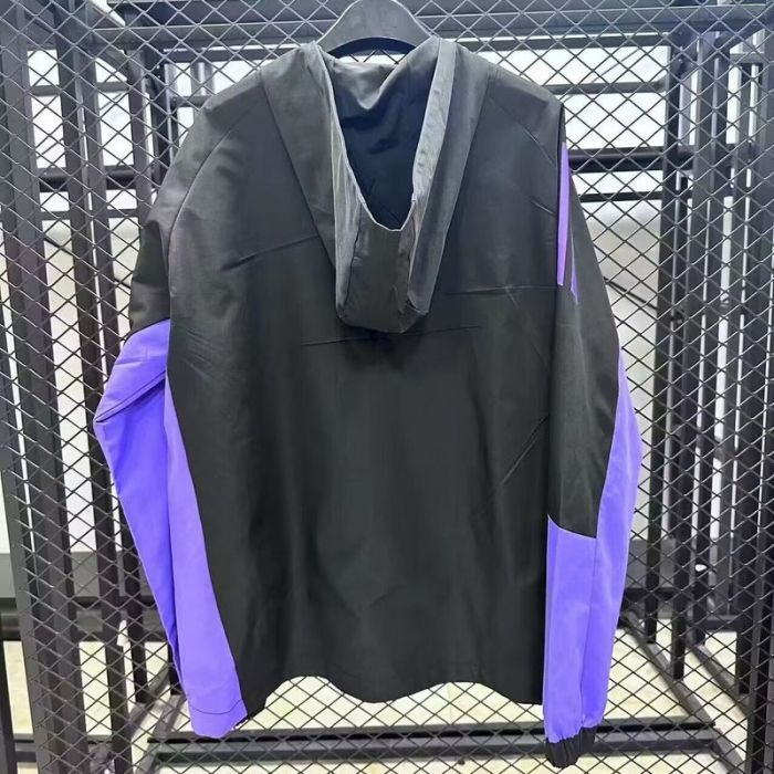 2025 Colo-colo Black/Purple Soccer Windbreaker Jacket Football Jacket