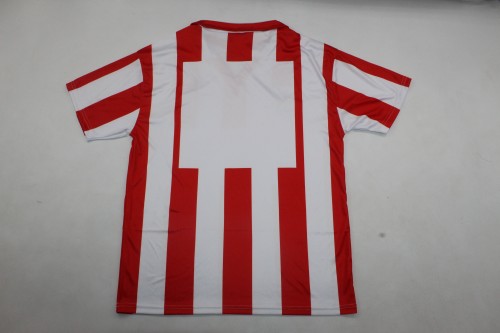 Retro Jersey 1989-1990 Atletico Madrid Home Soccer Jersey Vintage Football Shirt
