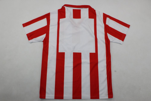 Retro Jersey 1987-1989 Atletico Madrid Home Soccer Jersey Vintage Football Shirt