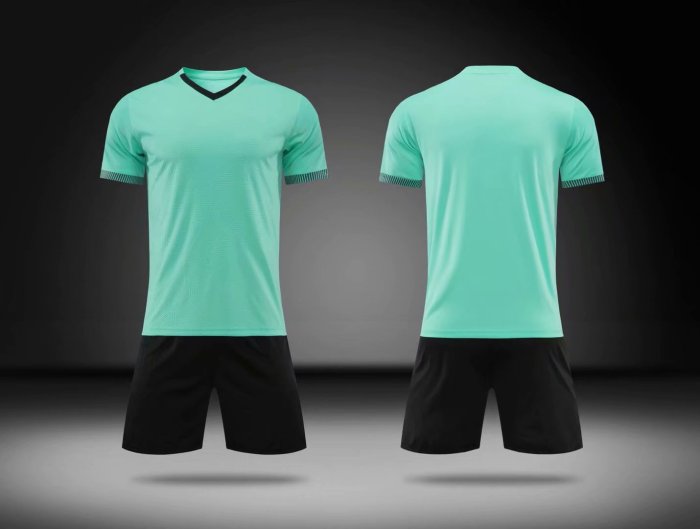 7005 DIY Soccer Training Uniforms Custom Jersey and Shorts