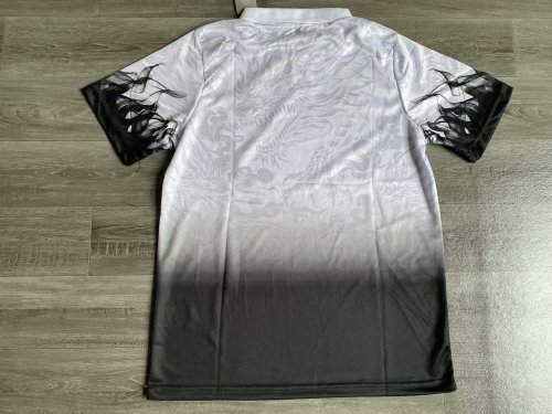 Fans Version 2025-2026 Real Madrid White/Black Soccer Polo