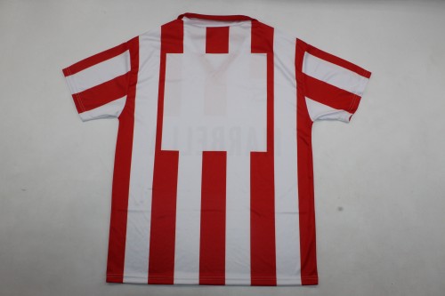Retro Jersey 1991-1992 Atletico Madrid Home Soccer Jersey Vintage Football Shirt