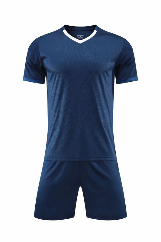 7005 DIY Soccer Training Uniforms Custom Jersey and Shorts