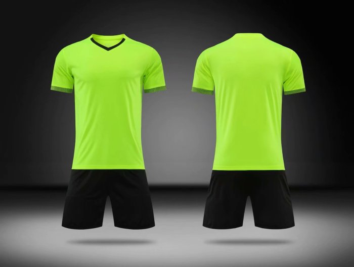 7005 DIY Soccer Training Uniforms Custom Jersey and Shorts
