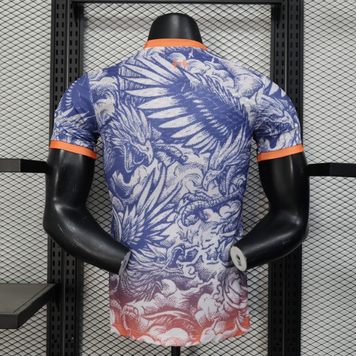 Player Version 2025-2026 Liverpool Purple/Orange Special Edition Soccer Jersey Football Shirt