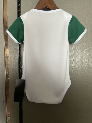 Baby Cloth 2025-2026 Palmeiras Away White Soccer Jersey Baby Onesies