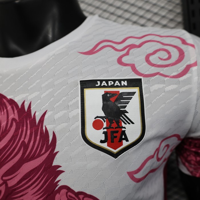 Player Version 2025 Japan Pink/White Special Edition Soccer Jersey Football Shirt