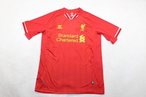 Retro Jersey 2013-2014 Liverpool Home Soccer Jersey Vintage Football Shirt