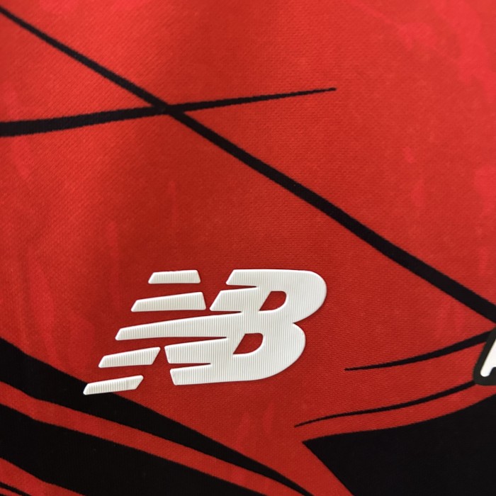 Fans Version 2025-2026 Sao Paulo Red Soccer Training Jersey Football Shirt