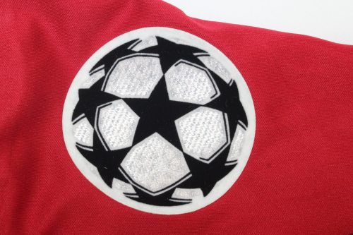 with UCL Patch Retro Jersey 2020-2021 Liverpool M.SALAH 11 Home Soccer Jersey Vintage Football Shirt