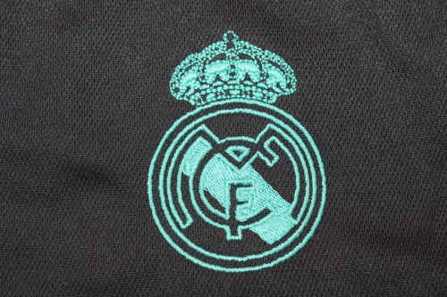 Retro Shorts 2017-2018 Real Madrid Away Black Soccer Shorts Football Shorts
