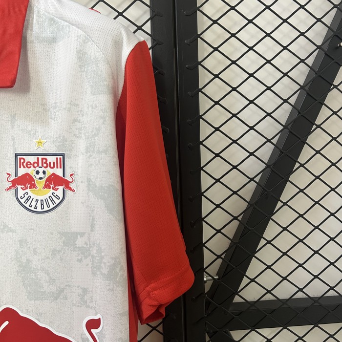 Fan Version 2025-2026 RB Leipzig Home Soccer Jersey Football Shirt