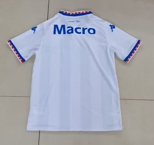 Fans Version 2025-2026 Club Atlético Tigre Away White Soccer Jersey