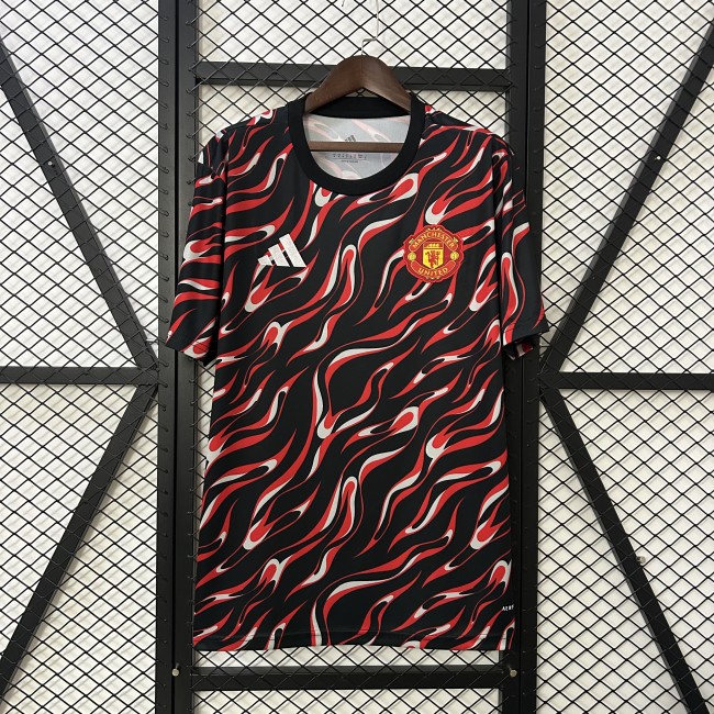 Fan Version 2025-2026 Manchester United Special Edition Soccer Training Jersey