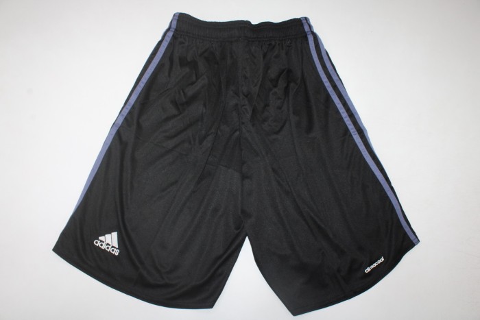 Retro Shorts 2016-2017 Real Madrid Third Away Black Soccer Shorts Football Shorts