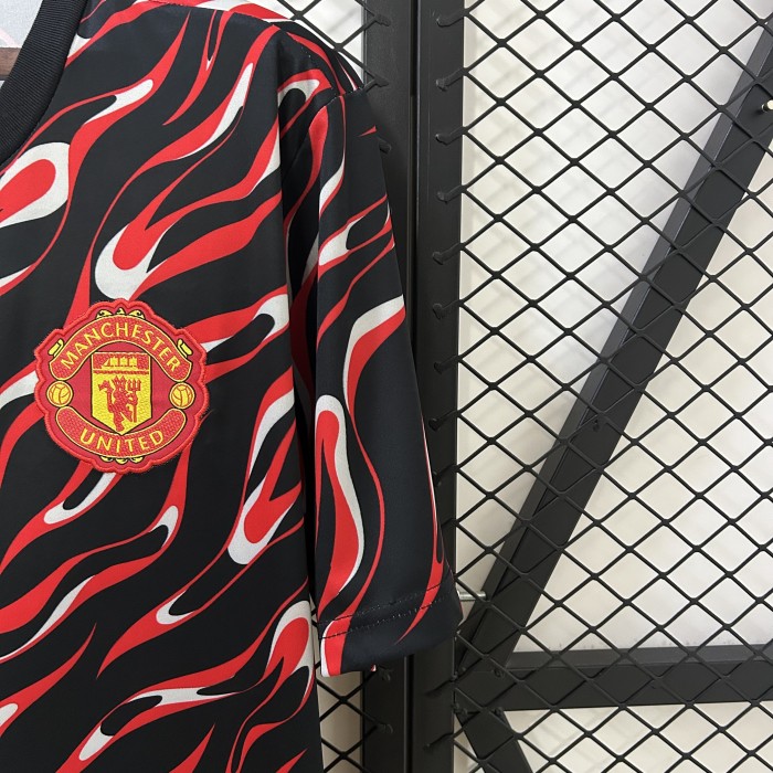 Fan Version 2025-2026 Manchester United Special Edition Soccer Training Jersey