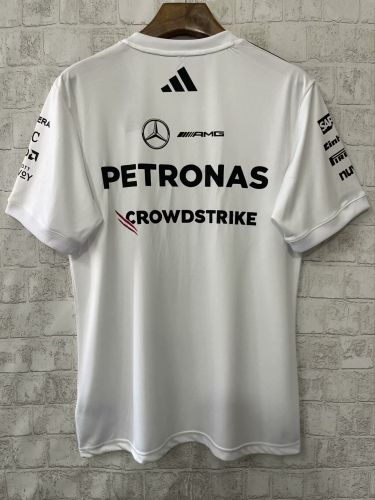 2025 Mecerdes White Shirt Racing T-shirt