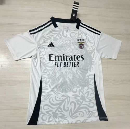 Fan Version 2025-2026 Benfica White Special Edition Soccer Jersey Football Shirt