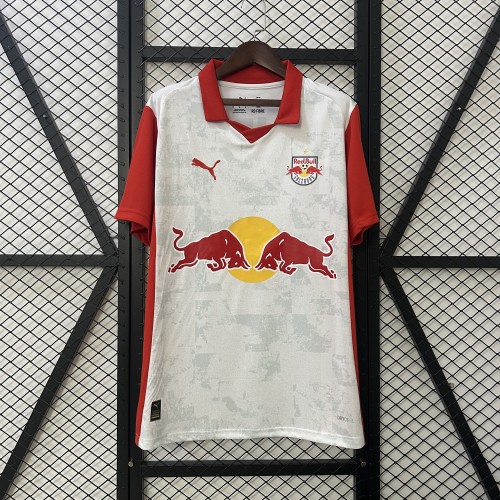 Fan Version 2025-2026 RB Leipzig Home Soccer Jersey Football Shirt