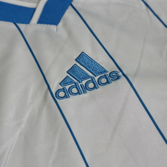Retro Jersey 2009-2010 Marseille Home Soccer Jersey Vintage Football Shirt