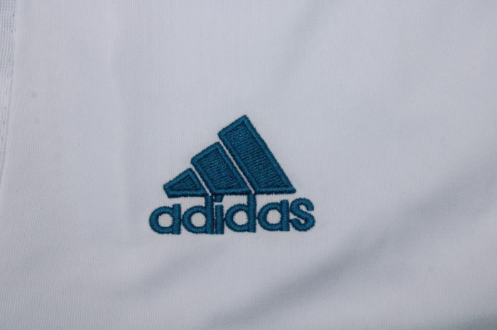Retro Shorts 2017-2018 Real Madrid Home Soccer Shorts Football Shorts