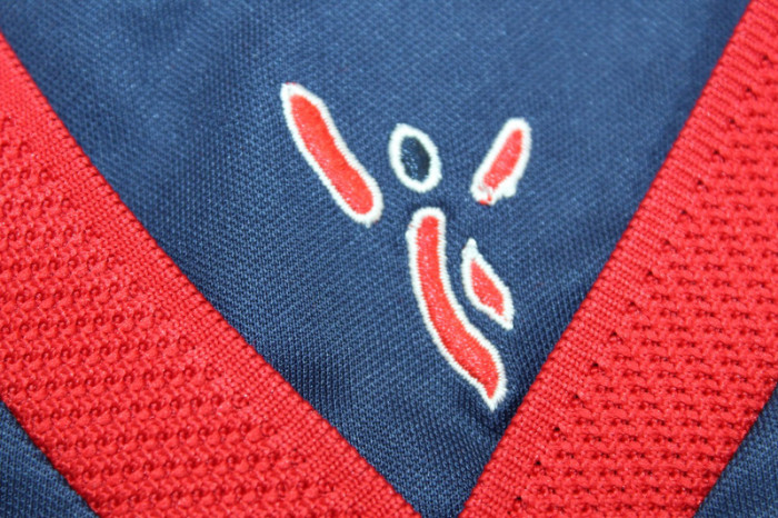 Retro Jersey 1999-2000 Athletic Bilbao DEMARCOS 18 Away Dark Blue Vintage Soccer Jersey Football Shirt