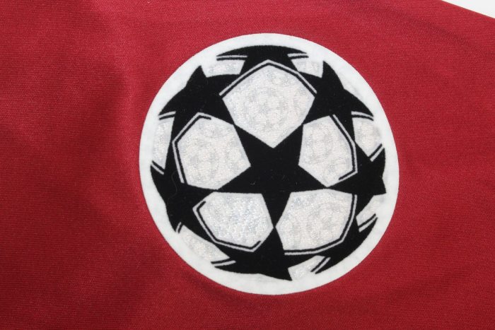 with Front Lettering+UCL Patch Retro Jersey 2018-2019 Liverpool Home Soccer Jersey Vintage Football Shirt