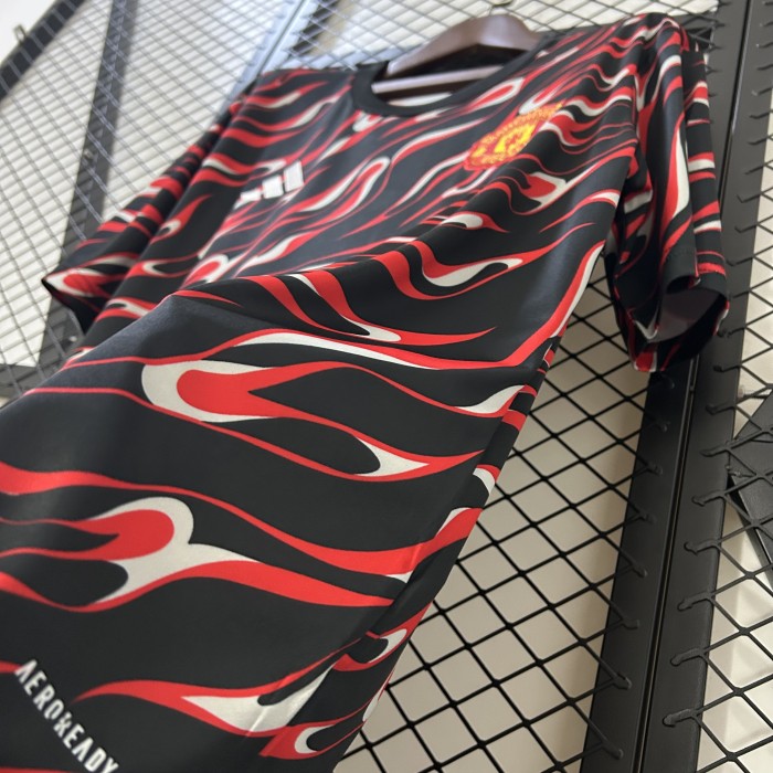 Fan Version 2025-2026 Manchester United Special Edition Soccer Training Jersey