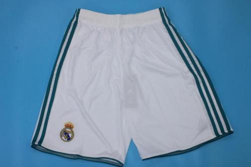 Retro Shorts 2017-2018 Real Madrid Home Soccer Shorts Football Shorts