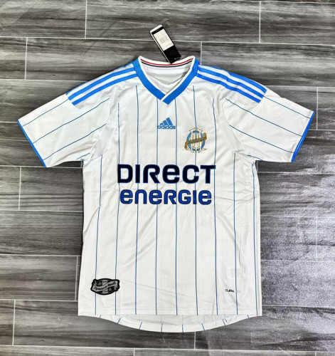 Retro Jersey 2009-2010 Marseille Home Soccer Jersey Vintage Football Shirt